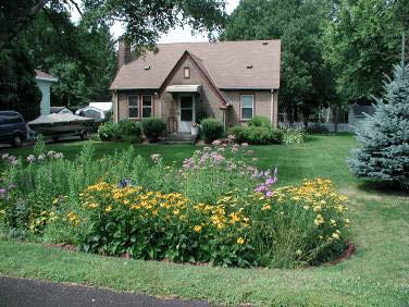 Rain Garden, Single-Family Residence